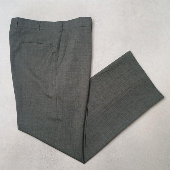 Brooks Brothers Other - Brooks Brothers Pant Men 33x30 Gray Wool Classic Lined Dress Flat Front Suit USA